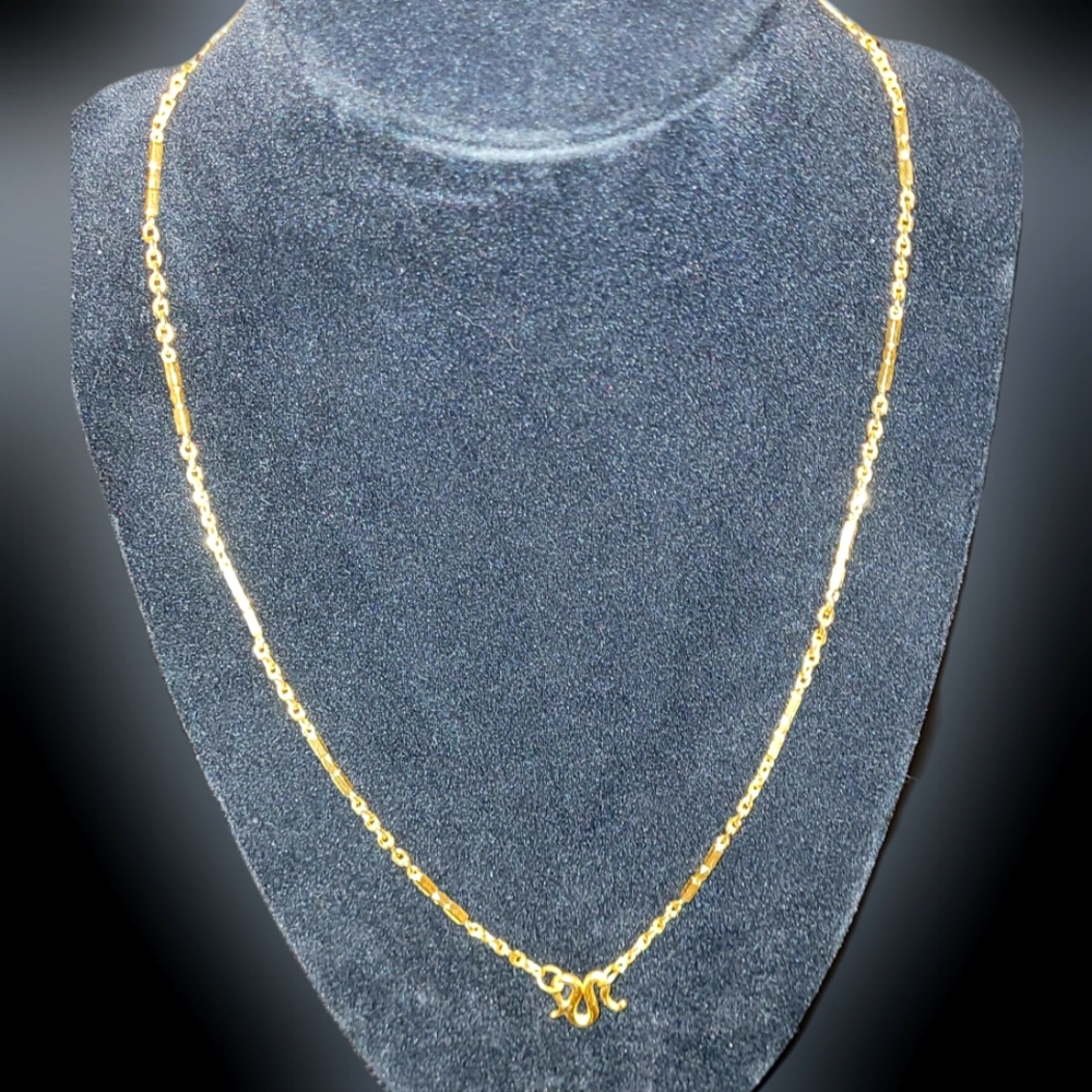 Solid 23K GOLD! Necklace 18+ Grams.